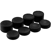 Foamy Lizard AceShot Raised Thumb Grips for Xbox One &amp; Steamdeck, Black | Anti-Sweat Silicone Rubber, Anti-Slip Analog Thumbstick Caps, Improved Controller Aim, Better Control for FPS &amp; Racing Games
