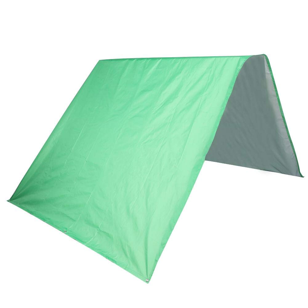 TOPINCN Outdoor Swing Cover Kids Playground Roof Canopy Patio Swing Cover Waterproof Cover Replacement Tarp Sunshade for Garden Patio(Green)