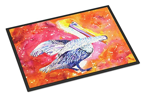 Caroline's Treasures 8360-MAT Pelican Doormat 18x27 Front Door Mat Indoor Outdo…