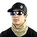 Hoo-Rag - High Performance 100% Moisture Wicking Polyester Microfiber Multi-Functional Face Mask & Neck Cover - UPF 30 - One Size Fits Most - Tactical Tan