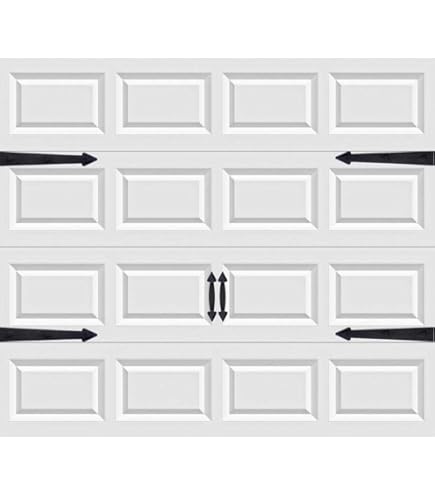 12 Packs Magnetic Decorative Garage Door Hardware Kit - 8