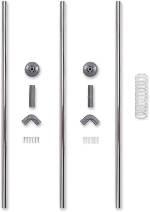 Amazon Com Chrome Stainless Steel Adjustable U L Shape Corner