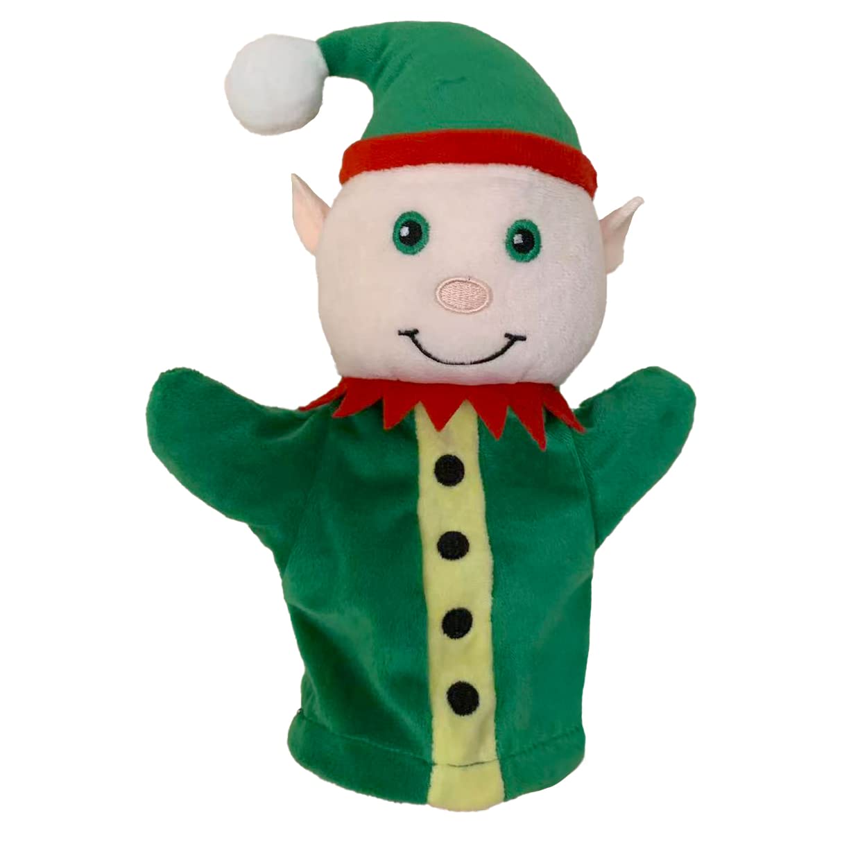 The Puppet Company - My First Christmas Puppet - Elf Hand Puppet Suitable From Birth - PC003824