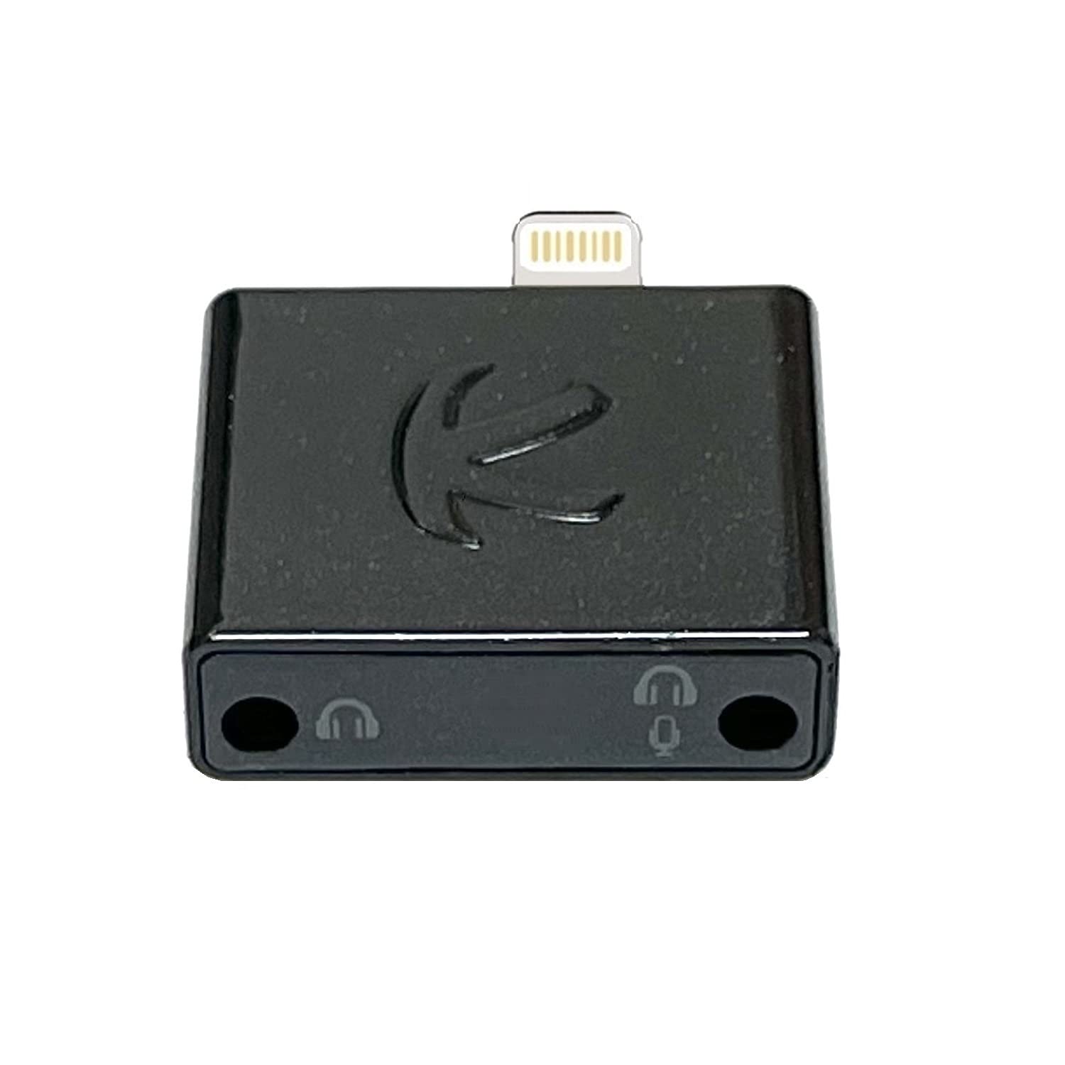KOKKIA iAudioL_Splitter (Black) : 24-bit, 3.5 mm Headphone Jack Stereo Splitter. Compatible to iPhone/iPad/iPod touch devices with iOS 10 or later.