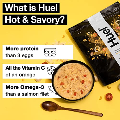 Huel Hot and Savory Instant Meal Replacement Mac and Cheeze 14