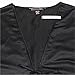 Victoria's Secret Very Sexy Satin Slip Wrap Kimono Robe Black One Size