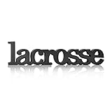 Lacrosse Wood Words | Lacrosse Sign & Decor