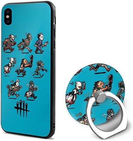 Lemonationop Dead by Daylight Cell Phone Case for iPhone X with Ring Bracket White One Size