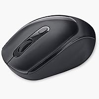 iBall Free Go G25 Feather-Light Wireless Optical Mouse with Wide Compatibility, Black