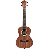 Lanikai LU21-T 4 String Ukulele, Tenor Ukulele, with Okoume Laminate Body and Hidden Scarf Joint - Satin Finish