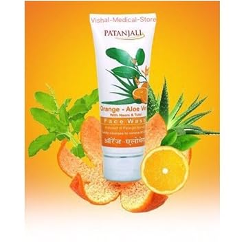 patanjali orange face wash