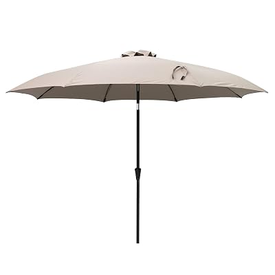 costco com patio umbrellas Amazon.com : C-Hopetree 10 ft Outdoor Market Table Umbrella with Fiberglass Rib Tip and Tilt, Ivory : Patio, Lawn & Garden C-Hopetree Patio Umbrella Cover for