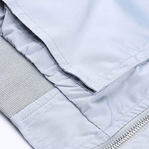 Hot Sale! Men's Winter Warm Jacket Slim Fit Lightweight Softshell Flight Bomber Jacket Coat Tops