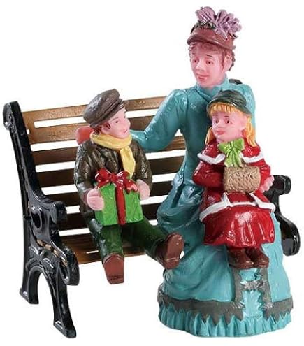 Lemax Christmas Village Figur „The Kiss“ – Romantische Weihnachtsdorf-Deko, Ca. 6 Cm Hoch