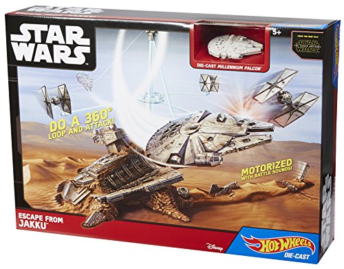 Hot Wheels Star Wars Escape from Jakku Play Set, Standard Packaging