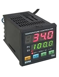 AGPtek® Dual visualización Digital driver de temperatura PID SSR (2 Alarmas)