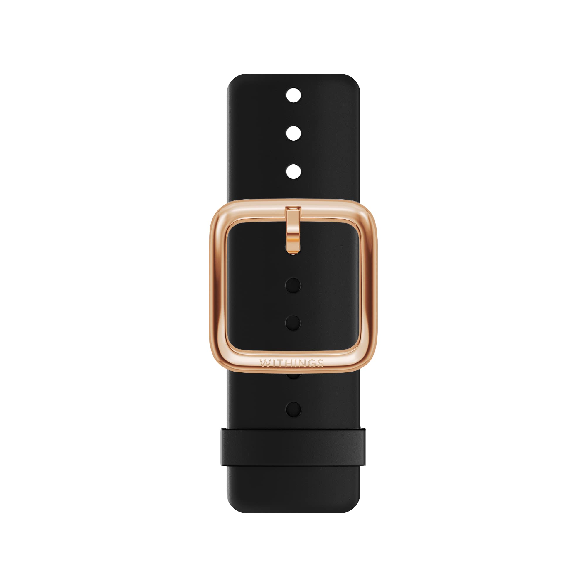 Withings Premium Sport Fluoroelastomer Wristband for ScanWatch, Steel HR, HR Sport, Move ECG, Move