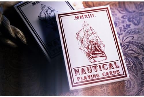 Nautical Playing Cards (Red) by House of Playing Cards - Trick