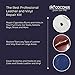 COCONIX Brown Leather and Vinyl Repair Kit - Restorer of Your Couch, Sofa, Car Seat and Your Jacket - Super Easy Instructions - Restore Any Material, Genuine, Italian, Bonded, Bycast, PU