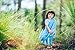 Starpath Brunette Girl Doll - 18' Vinyl, Included Custom Fairy Tail e-Book Starring You and Your Star Path Doll. Fits American Girl Clothing