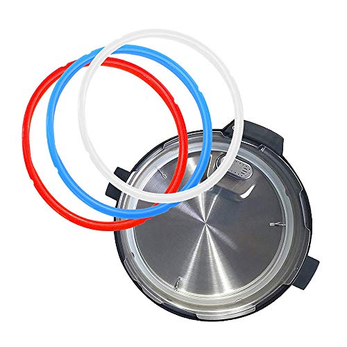 image for Markmesafe Silicone Sealing Ring for Instant Pot Accessories, Fits 5 o