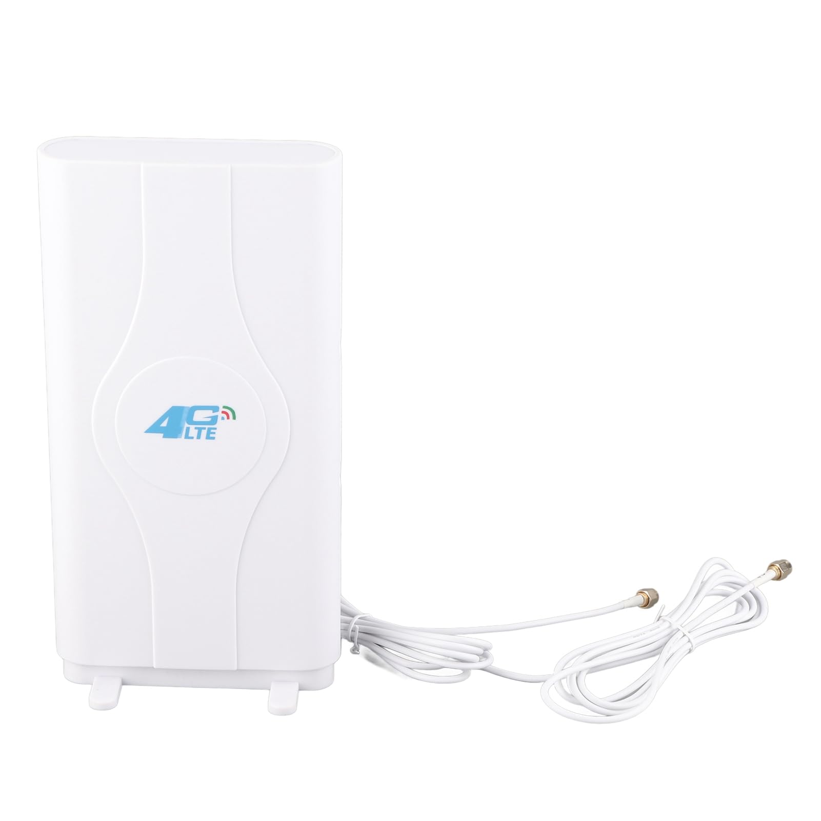 Cuifati 4G LTE MIMO Antenna, 88dBi High Gain, TS9/SMA, WiFi Signal Booster, 800MHz-2700MHz, Panel Antenna with 2m Cables (SMA)
