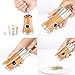 Ecooe Pepper Grinder Bamboo Salt Grinder Pepper Mill for Spices with Solid Ceramic Mill Mechanism