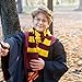 4PCS Magic Set, Striped Knit Scarf Striped Tie with Glasses & College Badge