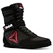 Reebok Men's Boxing Boot- Buck Shoe, Delta-Black/Black/White, 12 M US