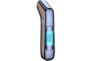 Alcohol Tester Breathalyzer with LCD Digital Display Rechargeable Diagnostic Tool Accuracy Alcohol Detection for Home Automot