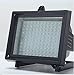 Bizlander Commercial Grade Solar Flood Light 108 LED Security Light AUTO-ON/Off Dusk-to-Dawn for Sign, Garden, Farm, Shed, Boat, Camping, Garage