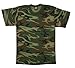Rothco T-Shirt/Woodland Camo/USA, Small