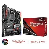ASUS ROG Crosshair VI Extreme AMD Ryzen AM4 DDR4 M.2 USB 3.1 EATX X370 Motherboard with onboard 802.11AC WiFi and Aura Sync RGB Lighting