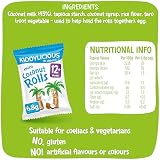 Kiddylicious Coconut Rolls Kids Snack 8x5 Rolls 40 Total 12+ Months view 2