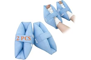 Heel Protectors for Pressure Sores Medical Boots for Foot Injuries Supports Cushion for Heel Pain Relief Prevention Bed Sore 