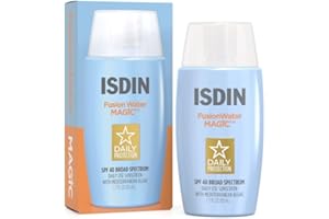 Fusion Water MAGIC, Ultralight Broad Spectrum SPF 40 Sunscreen with Hyaluronic Acid and Vitamin E, 50ml