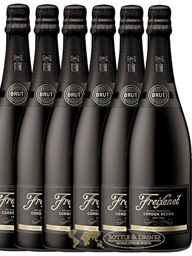 Freixenet Cordon Negro Brut Trocken Spanien 6 x 0,75 Liter