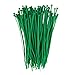 Dxg 100 Pack 4 Inch 2.5 x 100mm Self-Locking Zip Ties Nylon Cable Ties (Green)