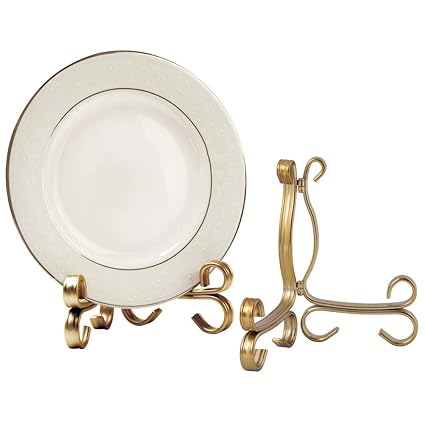 Display Easels Decorative Metal Display Easel Holder Plate Stand