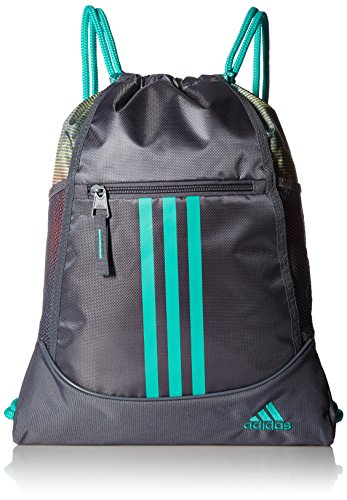 adidas Alliance II Sack Pack, One Size, Onix/Siesta/Shock Mint