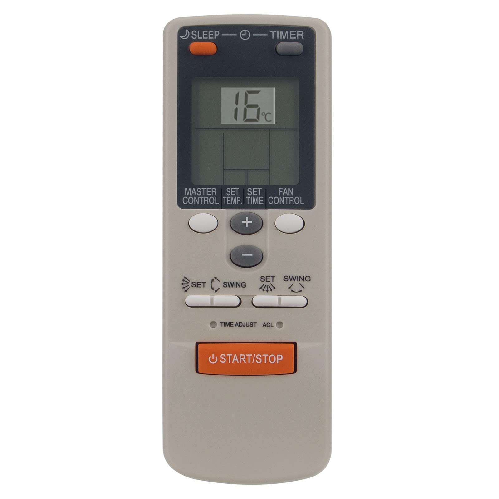 VINABTY Replace Infrared Remote Control Fit for Fujitsu Air Conditioner AR-JW2 AR-DB2 AR-DB4 AR-DB6