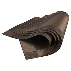 DinaChef Table Mats for Dining Table or Kitchen, Quality Thermal Bonded...