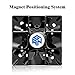 D-FantiX Gans 356 Air UM Magnetic Speed Cube 3x3 Gan 356 Air Magic Cube Puzzle Toy Black