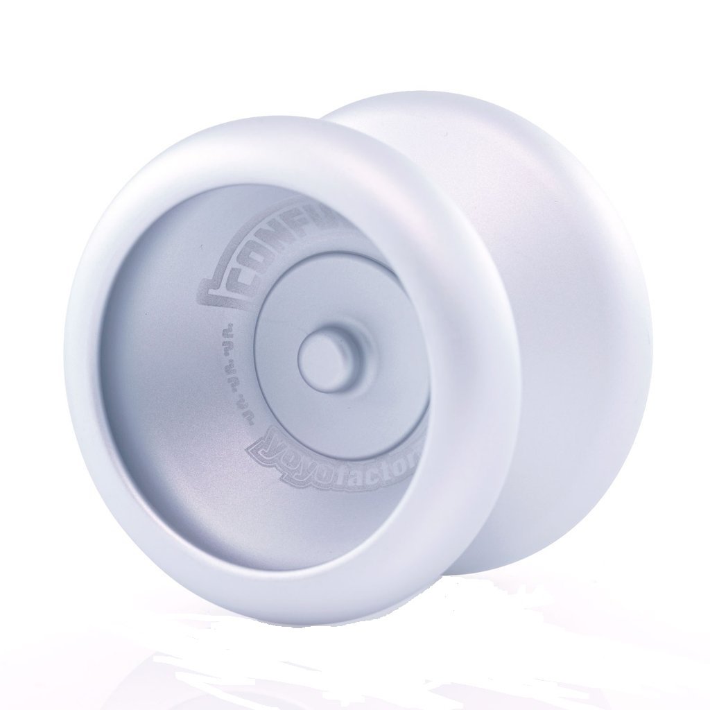 YoYoFactory Confusion GT Yoyo Color Silver Responsive
