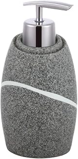 zccz Grey 4-Piece Bathroom Accessory Set Soap Dispenser Toothbrush Holder Tray view 3