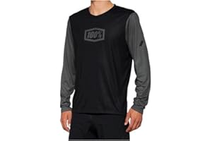 100% Airmatic Mountain Biking Jersey - All Mountain Riding Apparel Black