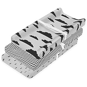 Changing Pad Cover – Baby Changing Pad Covers 3 Pack – Boy or Girl Changing Pad Cover – Pure Cotton Machine Washable…