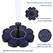 Ankway Solar Fountain Pump 1.6W Solar Birdbath Fountain Adjustable Waterflow Sprinkler Fountain with Filter for Outdoor Bird Bath, Pond, Pool, Fish Tank, Patio Garden Decoration (Upgraded Version)