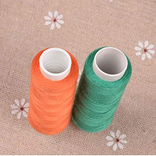 Thread Sewing Kit, SAM 1 Set 39 Mixed Colors Sewing Thread Purpose Polyester Thread for Hand & Sewing Machine Stitching Sewing Accessories for Handicrafts Textile Supplies
