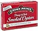 Crown Prince Smoked Oysters in Cottonseed Oil, 3.75 Ounce (Pack of 18)